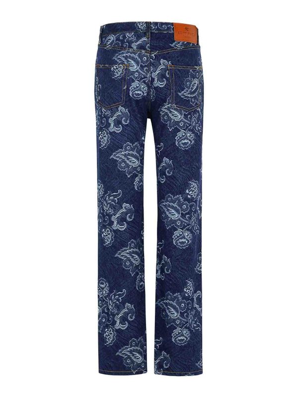 ETRO: Jeans boot-cut online - Jeans Boot-Cut - Azul