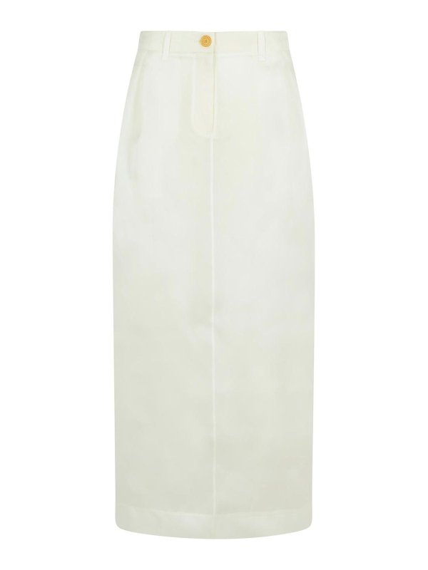 KHAITE: Knielange und Midi Röcke - Midirock - Weiß