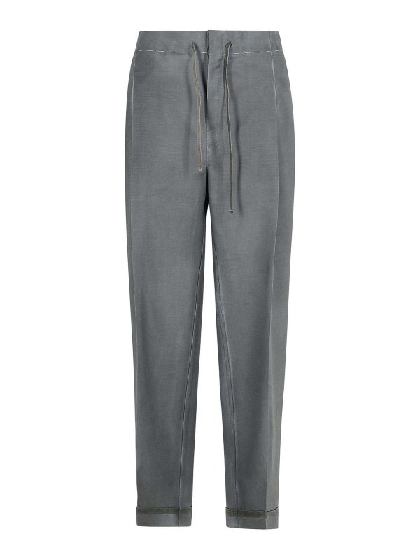 Maison Margiela: Casual Hosen - Casual Hose - Grau