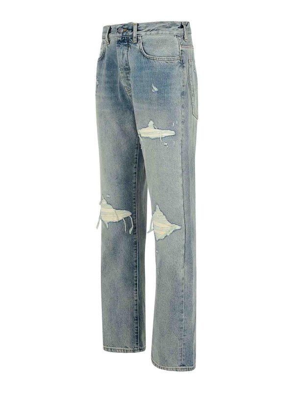 The Best Shops AMIRI: jeans bootcut - Jeans di cotone azzurro mx1