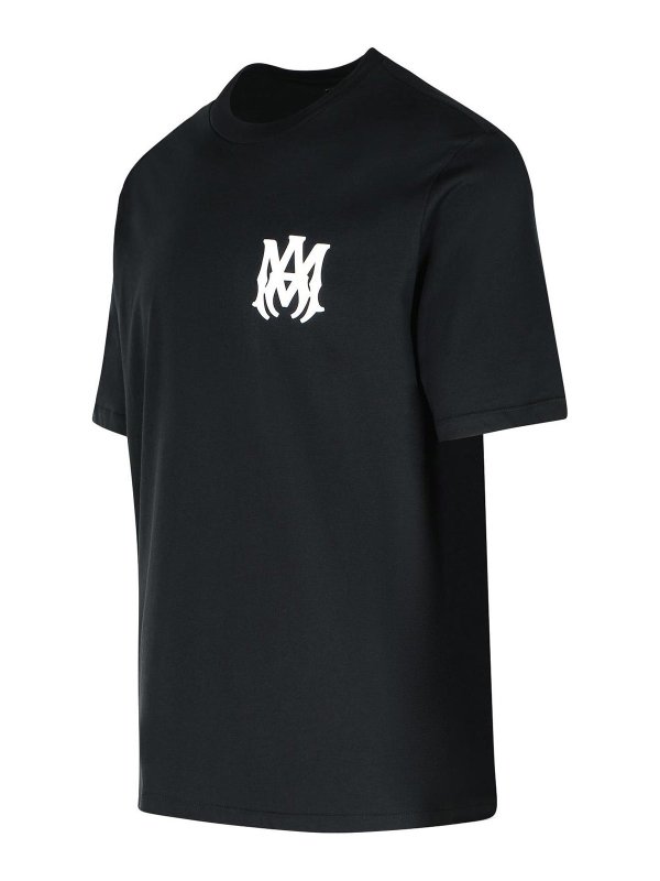 The Best Shops AMIRI: t-shirts - Black Cotton T-Shirt