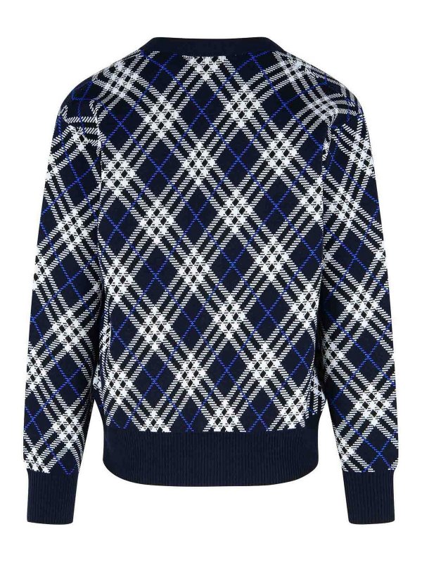 BURBERRY: カーディガン online - カーディガン - ダークブルー