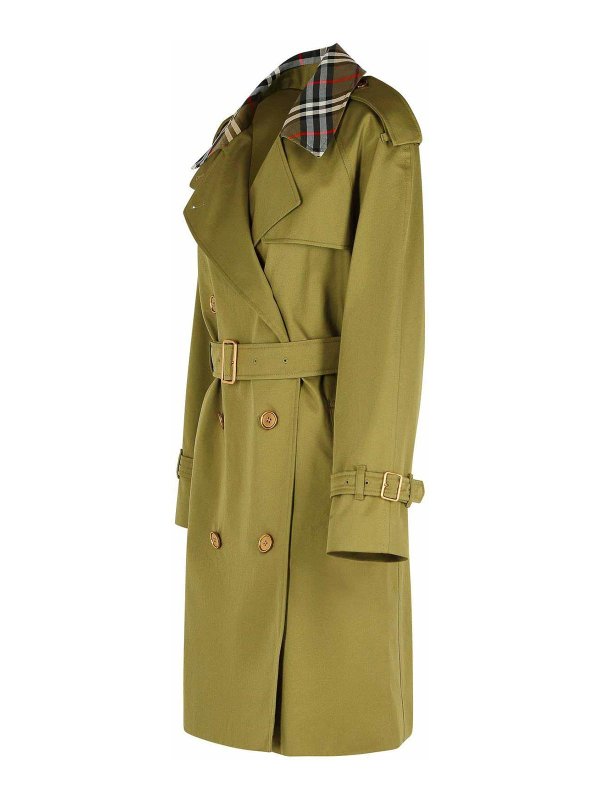 The Best Shops BURBERRY: ショートコート - ショートコート - 緑