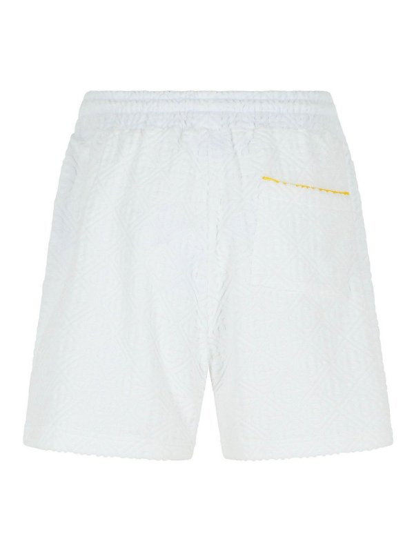 CASABLANCA: トラウザーショーツ online - ショートパンツ - 白