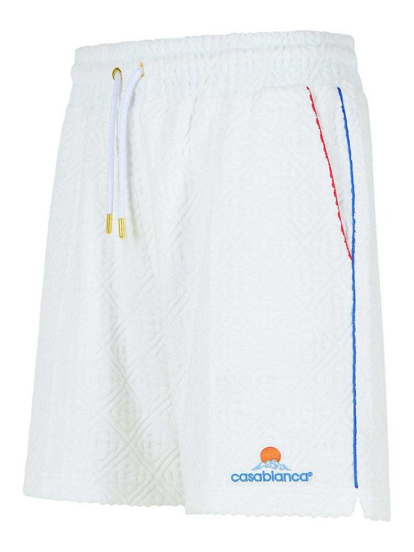 The Best Shops CASABLANCA: トラウザーショーツ - ショートパンツ - 白