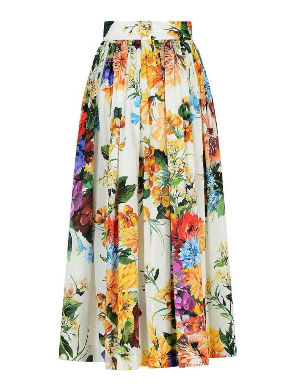 DOLCE & GABBANA: Jupes midi et au genou online - Jupe Midi - Multicolore