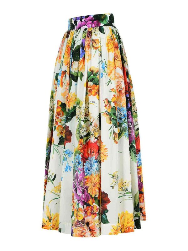 The Best Shops DOLCE & GABBANA: Jupes midi et au genou - Jupe Midi - Multicolore