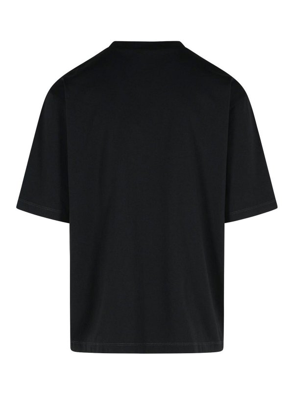 DSQUARED2: t-shirts online - Black Cotton T-Shirt