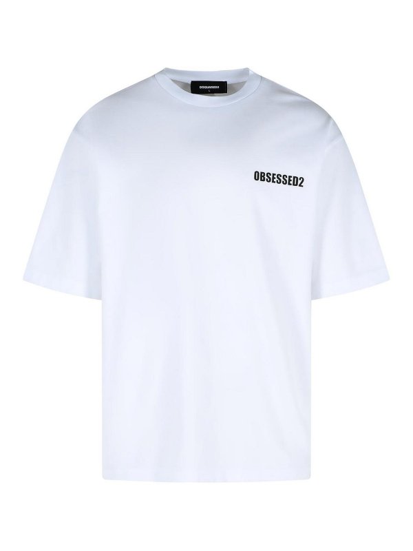 DSQUARED2: T-shirts - T-Shirt - Blanc