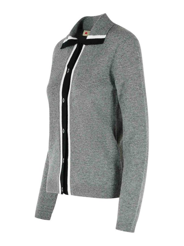 The Best Shops Marni: cardigans - Grey Virgin Wool Cardigan