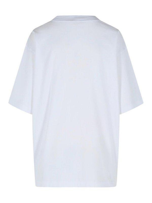 Marni: T-shirts online - T-Shirt - Weiß