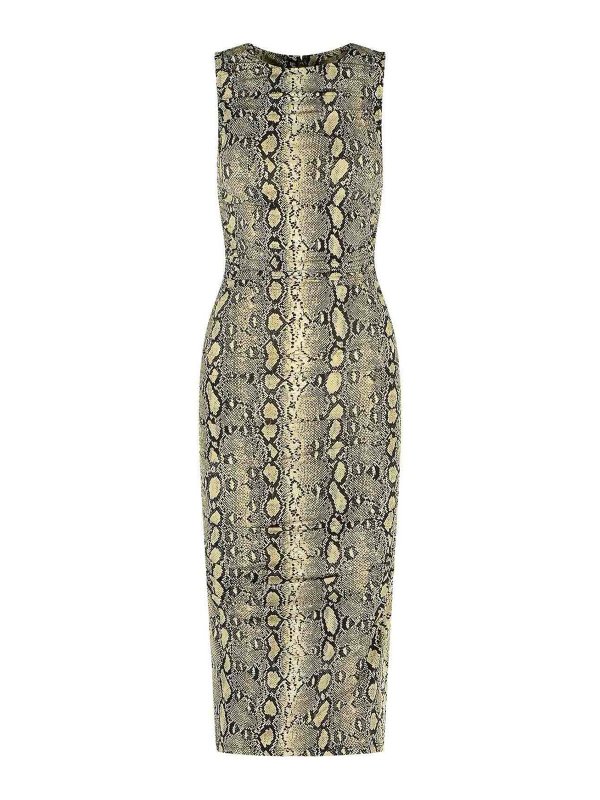 MICHAEL KORS: Vestidos media pierna - Vestido Midi - Beis