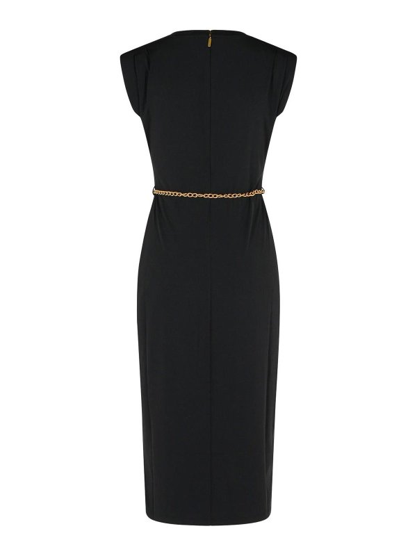 MICHAEL KORS: Robe longueur genou online - Robe Au Genou - Noir