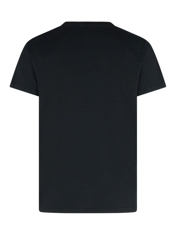 TOM FORD: t-shirts online - Black Cotton T-Shirt