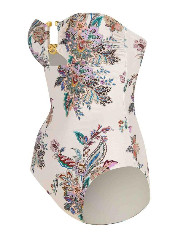 The Best Shops ZIMMERMANN: Maillots une pièce  - Maillot De Bain - Crème