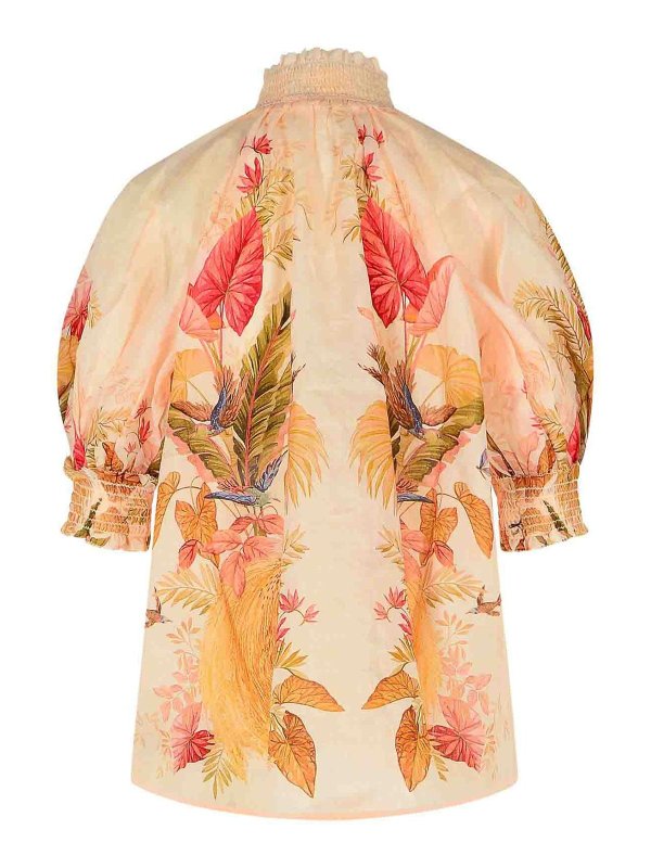 ZIMMERMANN: Blusas online - Blusa - Crema