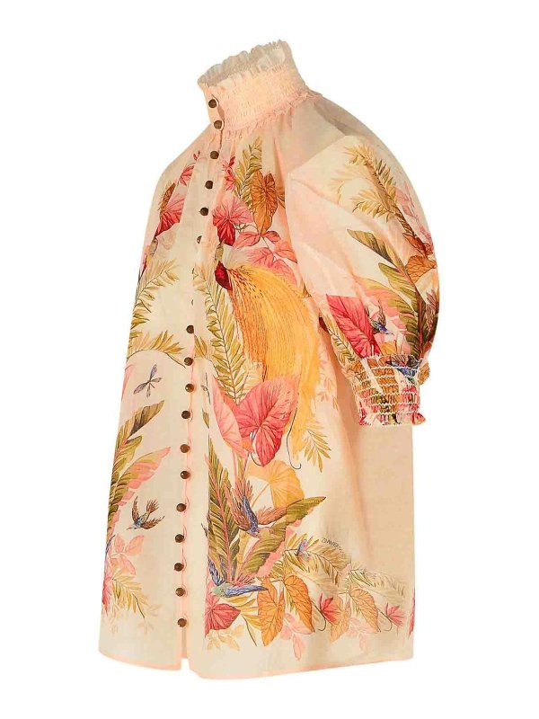 The Best Shops ZIMMERMANN: Blusas - Blusa - Crema