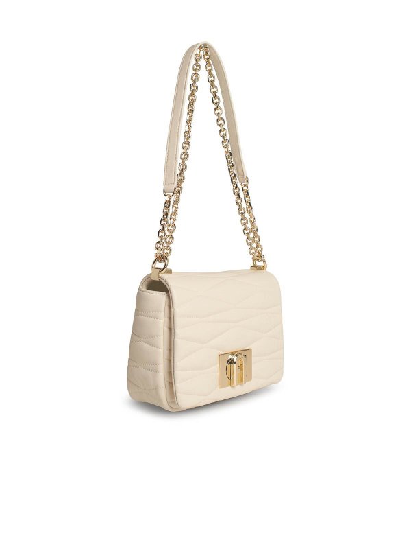 FURLA: Sacs bandoulière online - Sac Bandoulière - Crème