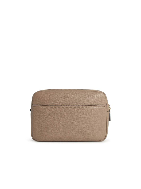 The Best Shops MICHAEL KORS: borse a tracolla - Borsa in pelle grigio colomba brianta