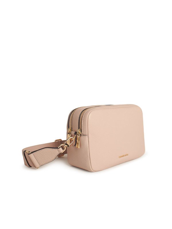MICHAEL KORS: cross body bags online - Briant Pink Leather Bag