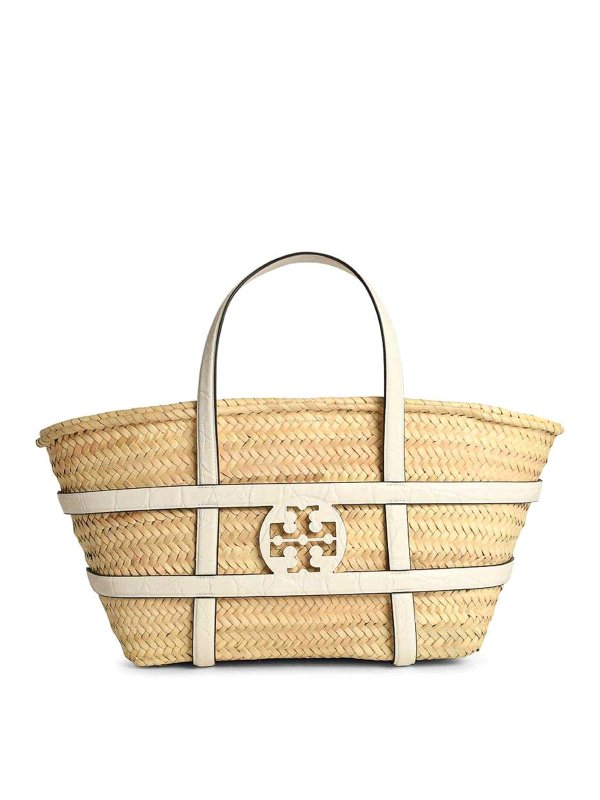 TORY BURCH: Handtaschen - Shopper - Weiß