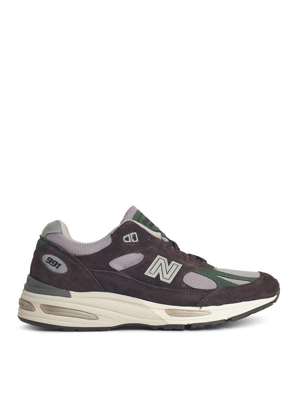 NEW BALANCE: Chaussures de sport - Baskets - Marron