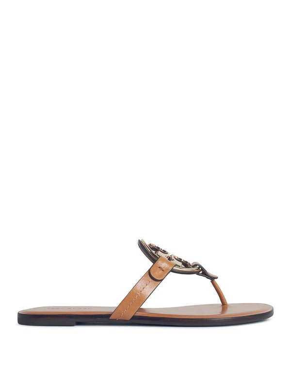 TORY BURCH: Sandales - Sandales - Marron