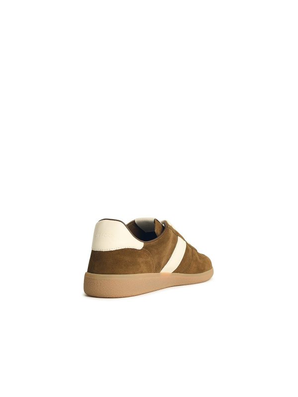 The Best Shops TOM FORD: trainers - Archer Brown Suede Sneakers