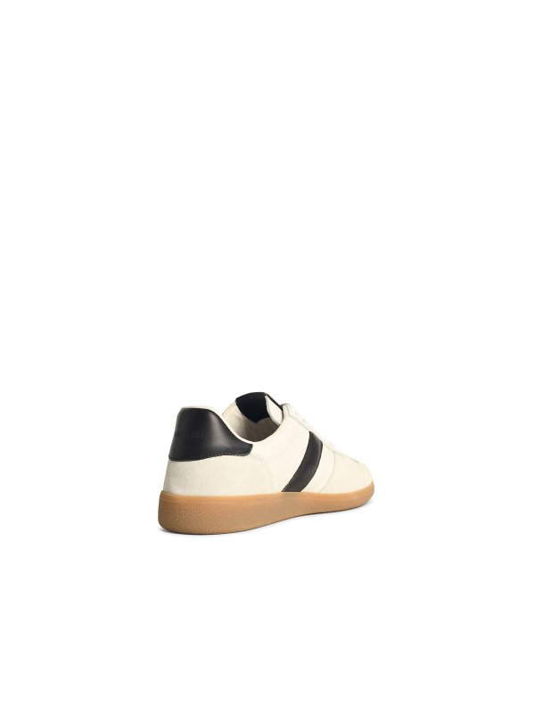 The Best Shops TOM FORD: trainers - Archer White Suede Sneakers