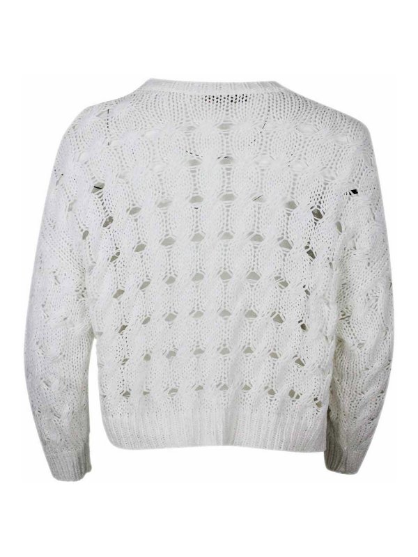 The Best Shops ANTONELLI FIRENZE: crew necks - Sweater White