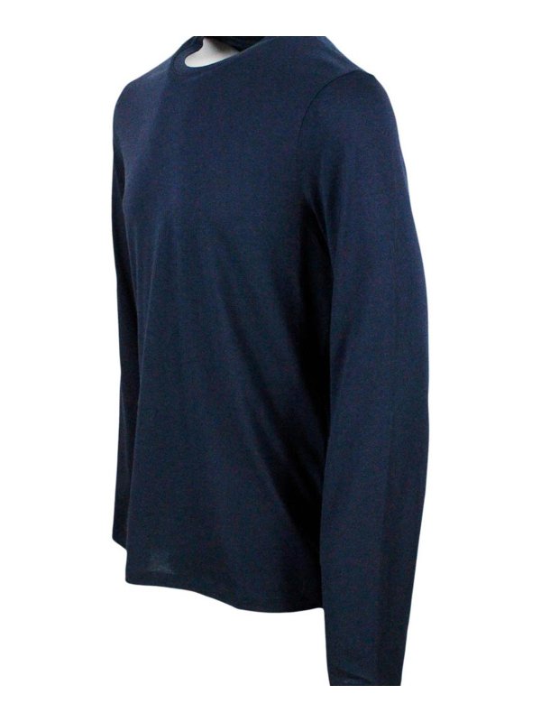 ARMANI EXCHANGE: t-shirt online - T-shirt blu