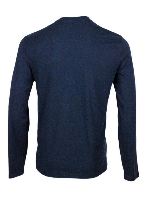 The Best Shops ARMANI EXCHANGE: t-shirt - T-shirt blu