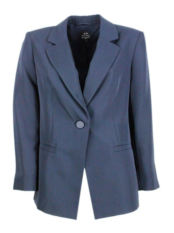 ARMANI EXCHANGE: giacche casual - Giacca  blu