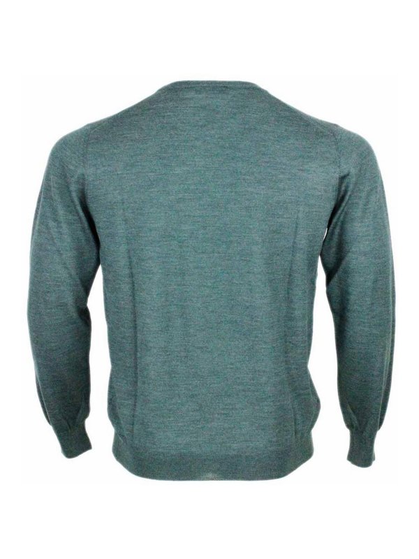 The Best Shops BARBA NAPOLI: crew necks - Sweater Green