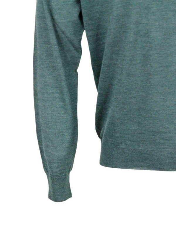 Sweater Green shop online: BARBA NAPOLI