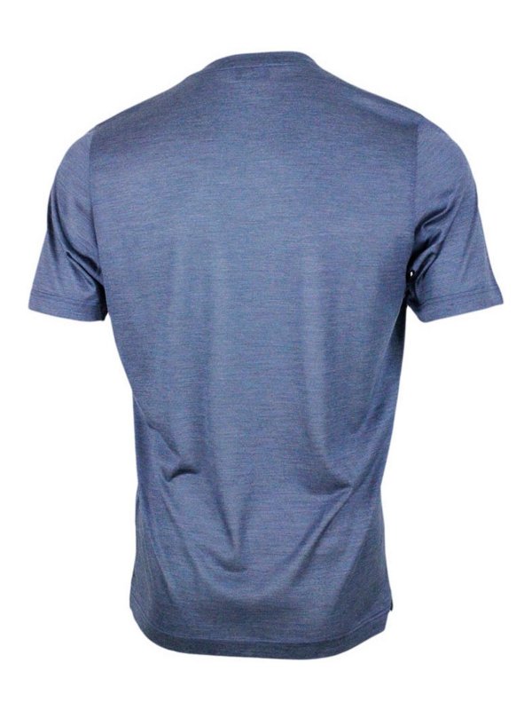 The Best Shops BARBA NAPOLI: t-shirts - T-shirt Light Blue