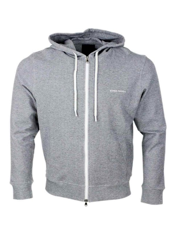 BARBA NAPOLI: Sweatshirts & Sweaters - Sweater Grey