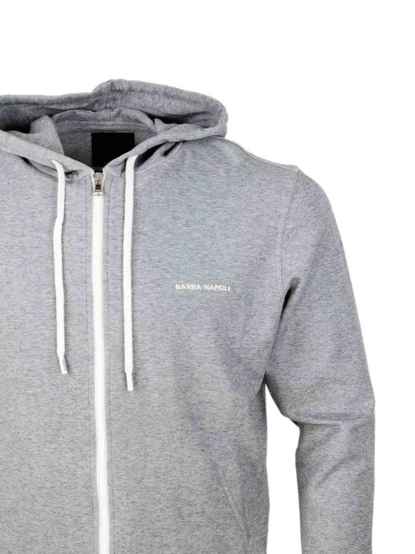 Sweater Grey shop online: BARBA NAPOLI