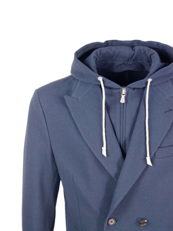 Jacket Blue shop online: ELEVENTY