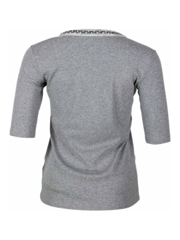 The Best Shops FABIANA FILIPPI: T-shirts - T-Shirt - Grau