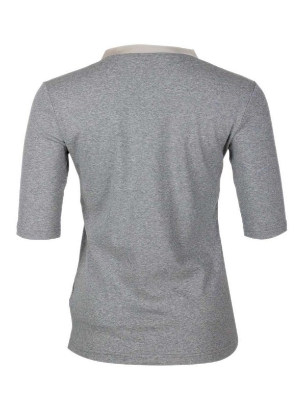 The Best Shops FABIANA FILIPPI: T-shirts - T-Shirt - Grau