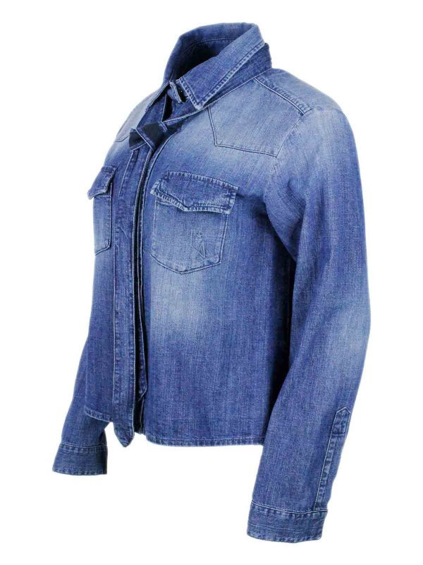 LORENA ANTONIAZZI: shirts online - Shirt  Denim