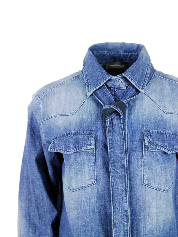 Shirt  Denim shop online: LORENA ANTONIAZZI