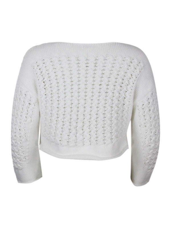 The Best Shops MALO: crew necks - Sweater White