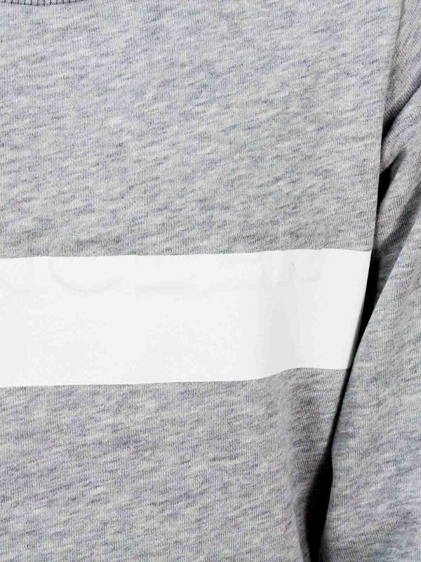 MONCLER: Sweatshirts & Pulls online - Sweat-Shirts - Gris