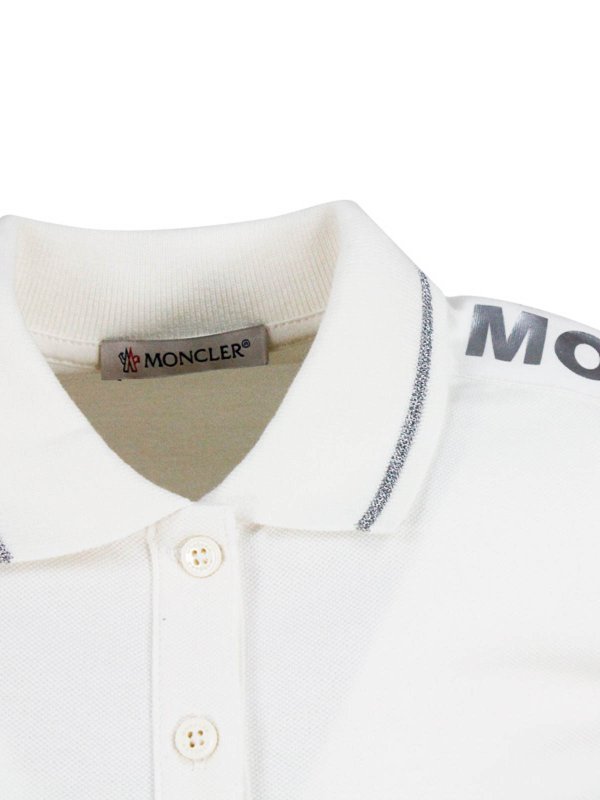 MONCLER: Tシャツ online - Tシャツ - クリーム