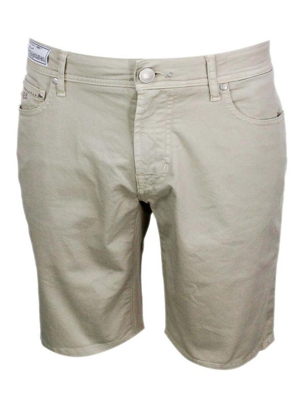 TRAMAROSSA: トラウザーショーツ - ショートパンツ - 銀