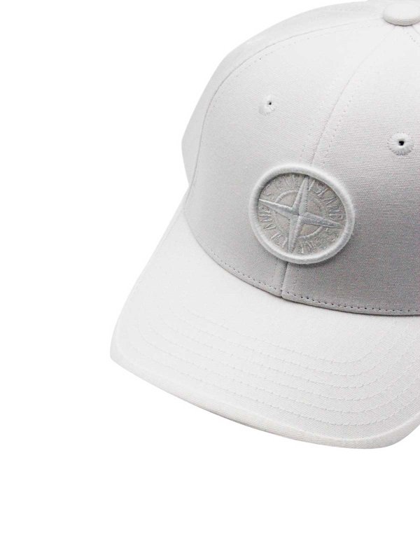 STONE ISLAND: Sombreros online - Sombrero - Blanco