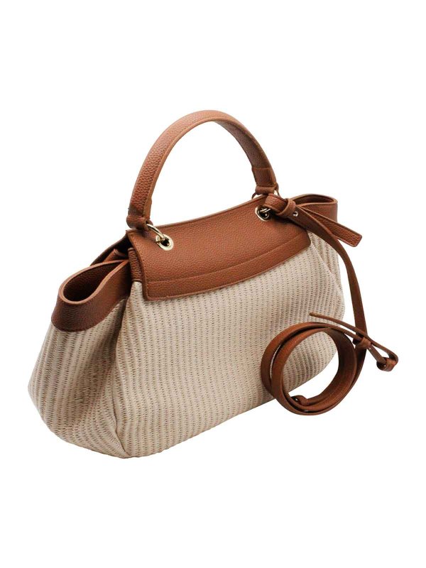 The Best Shops ARMANI EXCHANGE: クロスボディバッグ - クロスボディバッグ - ブラウン