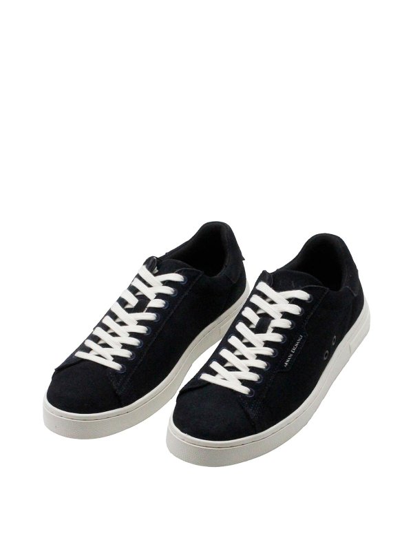 ARMANI EXCHANGE: Chaussures de sport - Baskets - Bleu